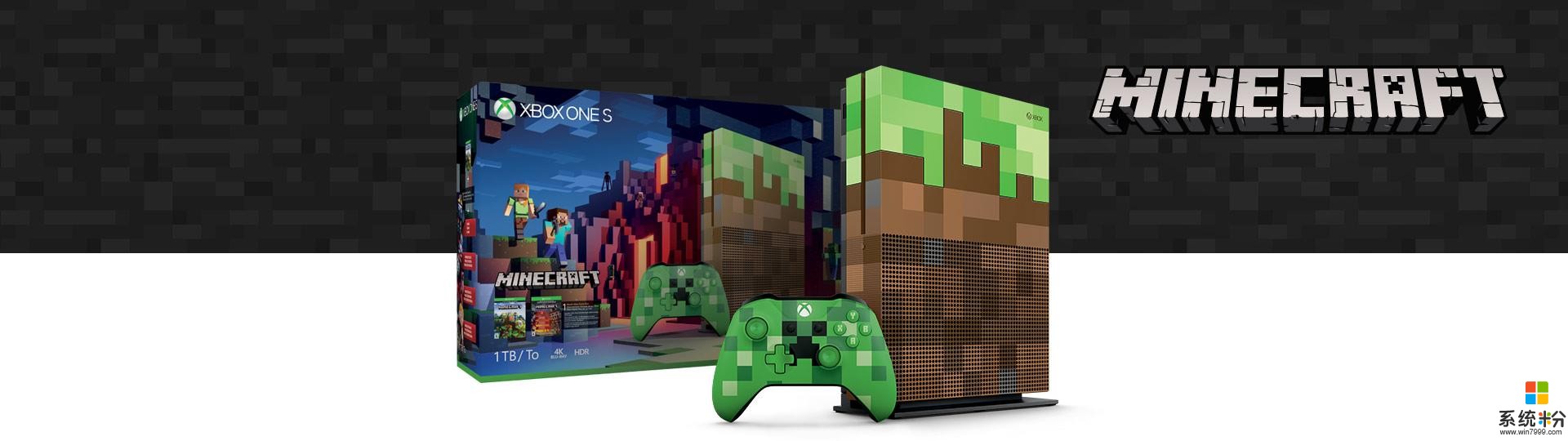 微软将推《我的世界》特别版Xbox One S主机