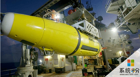 微软水下无人机下潜5500公尺寻获72年前沉没美舰(3)