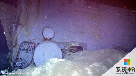 微软水下无人机下潜5500公尺寻获72年前沉没美舰(5)