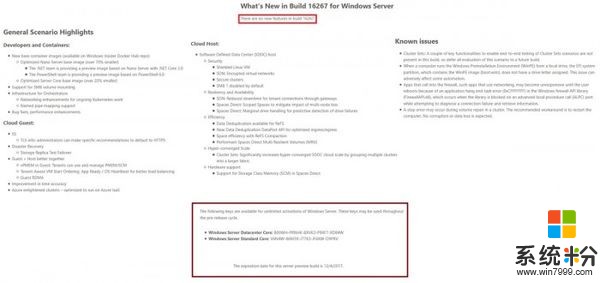 微軟發布Windows Server 預覽版Build 16267(1)