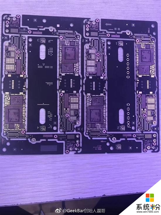 苹果iPhone7s主板曝光 重头戏在A11处理器上