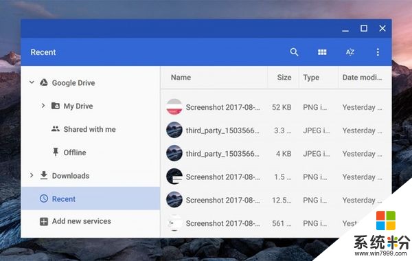 [图]Chromebook新功能：文件夹应用新增“最近”功能(1)