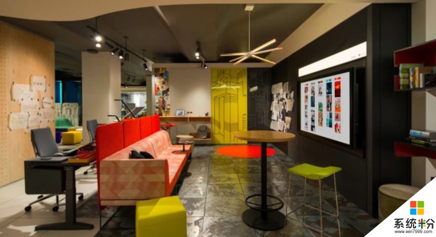 Steelcase与微软设计“超炫酷办公室”, 在这工作你还想回家吗?(2)