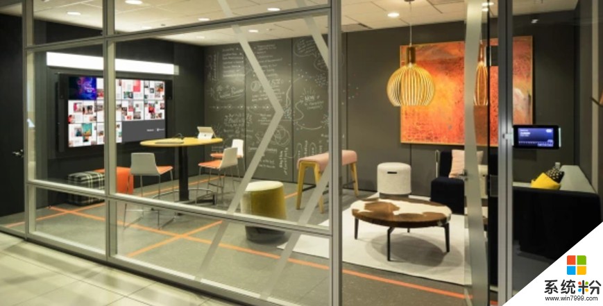 Steelcase与微软设计“超炫酷办公室”, 在这工作你还想回家吗?(3)