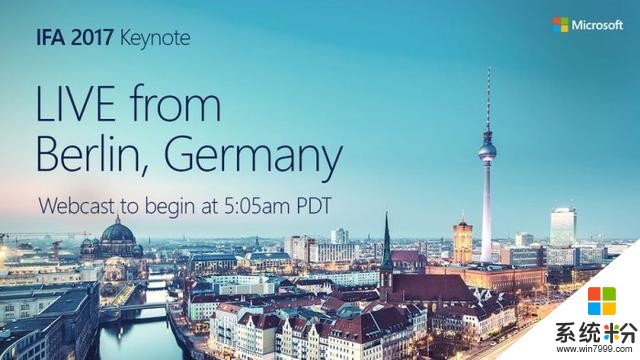[圖]微軟也來湊熱鬧：確認9月1日在柏林召開發布會(1)