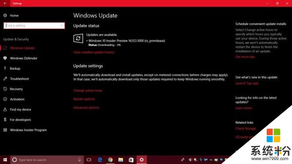 Win10 RedStone 4分支首個版本Build 16353發布(3)