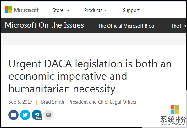 特朗普要废除DACA遣返移民 微软: 敢遣返一个就告一次(2)