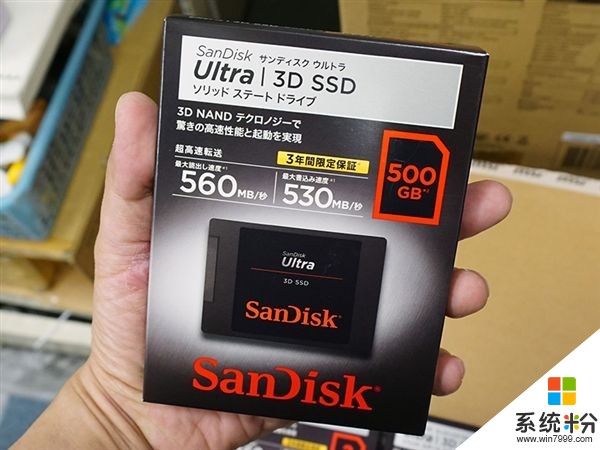 SanDisk Ultra 3D固态盘开卖：读写均破500MB/s(3)
