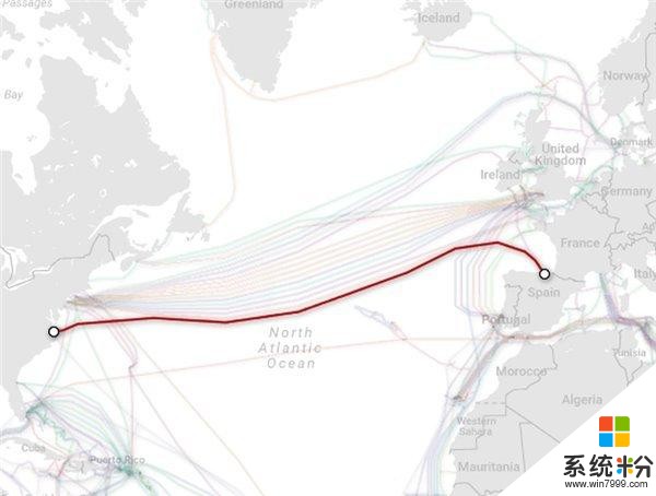 160TB美国/欧洲的海底电缆竣工，facebook、微软、电信商合作完成(1)