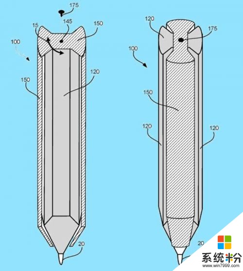 微软专利曝光: Surface手写笔终于不用挂在外面了(2)