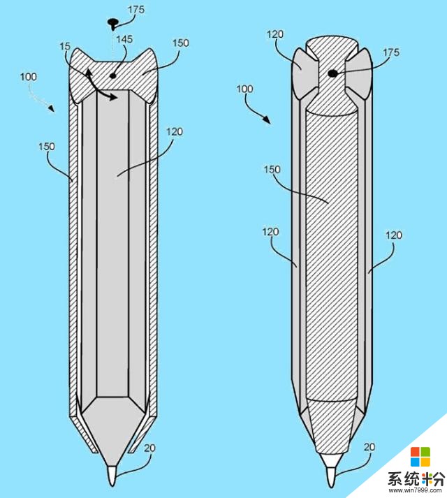 微软新专利：Surface有望内置手写笔(2)