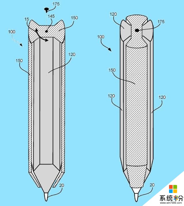 微軟新專利：Surface有望內置手寫筆(2)