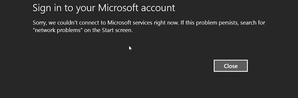 Windows 8.1遭遇严重BUG 无法登录微软账号(1)