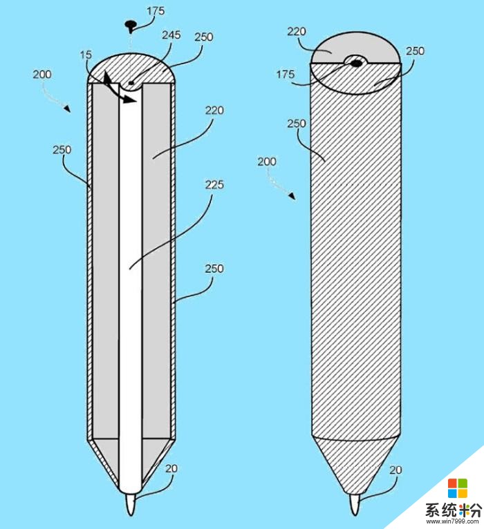 微软又有新专利公布: Surface有望内置手写笔(3)