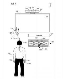 让AR/VR中输入文本无障碍，微软获全息键盘专利(2)