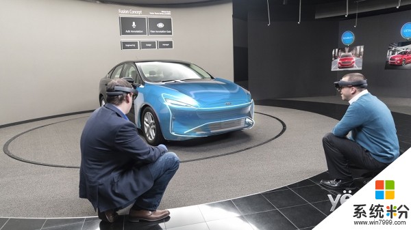 福特汽车全球测试微软HoloLens混合现实技术(1)