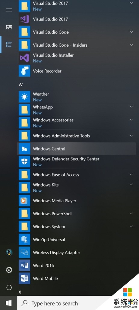 Windows 10新版17004推送：RS4分支、开始菜单UI调整(2)