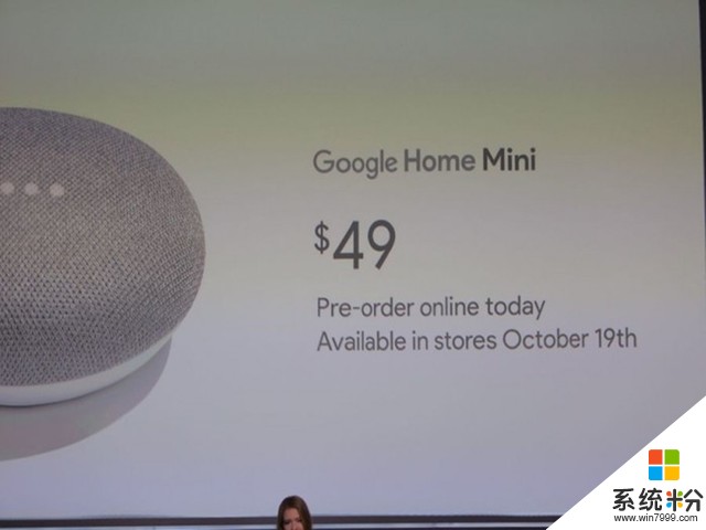 谷歌发布智能音箱Home mini：售价49美元(2)