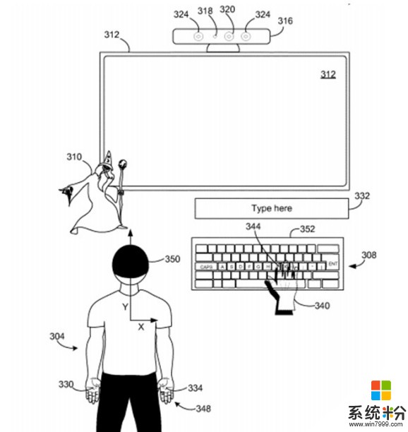 虚拟也要交互 微软AR新专利或“杀死”实体键鼠(2)