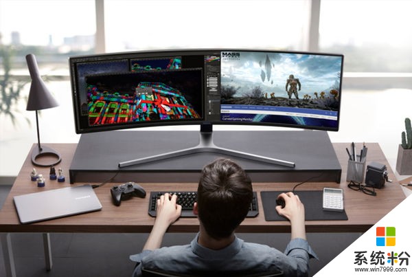 遊戲+視頻 三星將發布史上最狂野電腦顯示器(1)