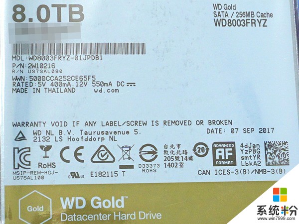 全球第三！西数首款12TB硬盘首次开卖：4120元(5)