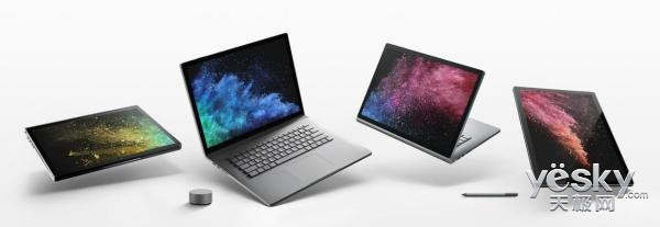 微软Surface Book 2发布: 15英寸性能提升5倍