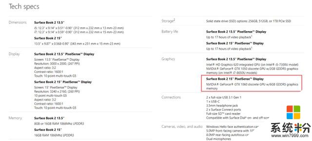 微软推出全新 Surface Book 2：8代 i7 + GTX 1066 性能爆表(4)