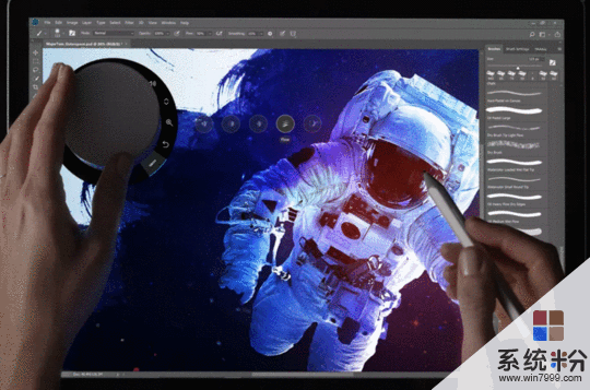 Adobe Photoshop现在支持微软的Surface Dial(1)