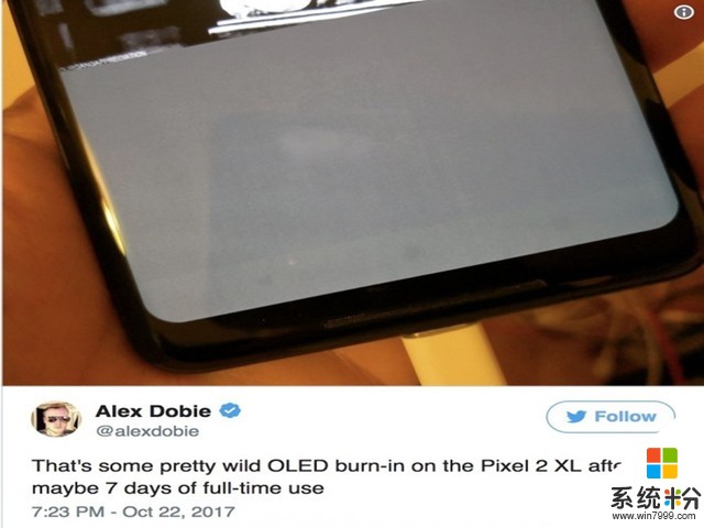 谷歌回应Pixel 2XL烧屏案例：正积极调查