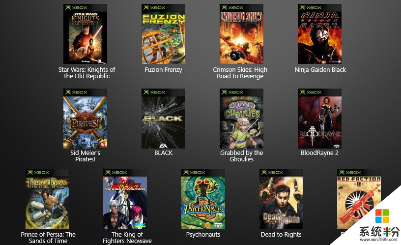 经典复活 微软公布首批Xbox One兼容初代Xbox游戏阵容(2)