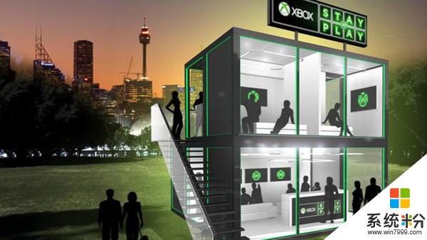 微软悉尼推出Xbox临时快闪旅店：提前游玩体验XBX主机(1)