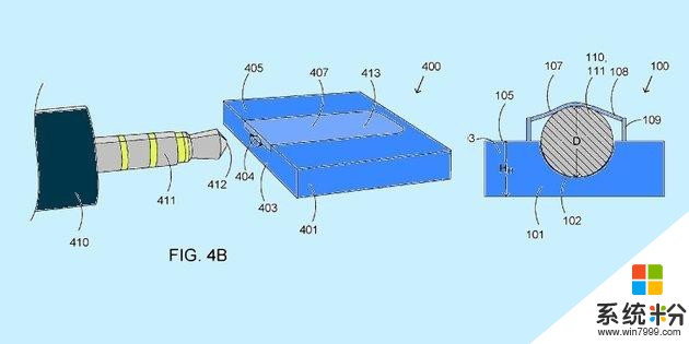 微软新专利, 超薄机身也能保留耳机孔(2)