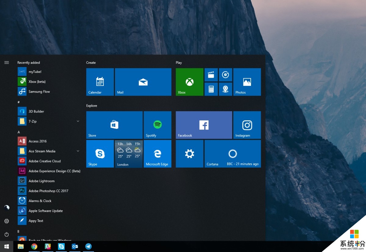 Windows 10 RS4預覽版17025慢速版推送(1)