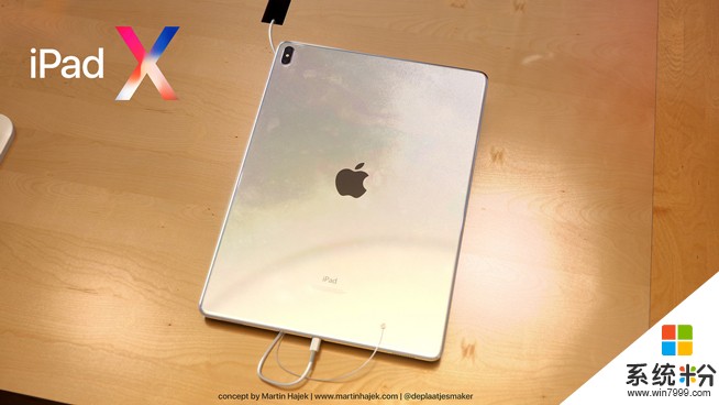 劉海依舊在！全麵屏iPad X渲染圖曝光 能吸引你換機？(5)