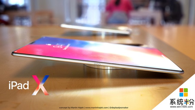 劉海依舊在！全麵屏iPad X渲染圖曝光 能吸引你換機？(11)