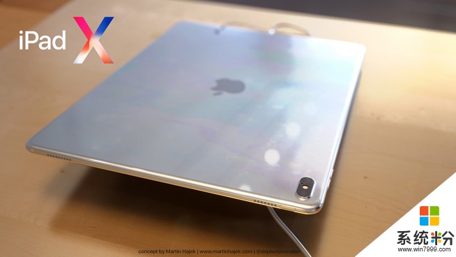 刘海依旧在！全面屏iPad X渲染图曝光 能吸引你换机？(12)