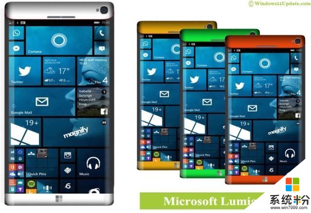 据说这是诺基亚与微软分后欲推机皇: Nokia965, 曲面屏全键盘!(1)