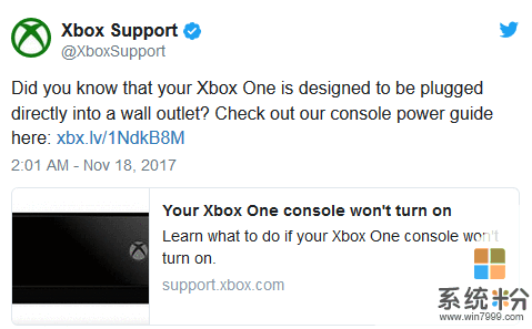 微軟提醒Xbox One機主不要用抗電湧插座 請用牆插供電(1)