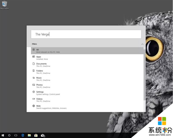 Windows 10 RS4新版界面现身：全局搜索大变样(5)