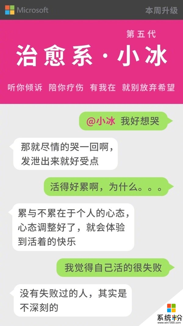 微软小冰新功能上线，很“治愈”