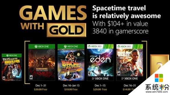 微软公布Xbox Live金会员12月免费游戏 包含《战锤：末世-鼠疫》等多款佳作(2)