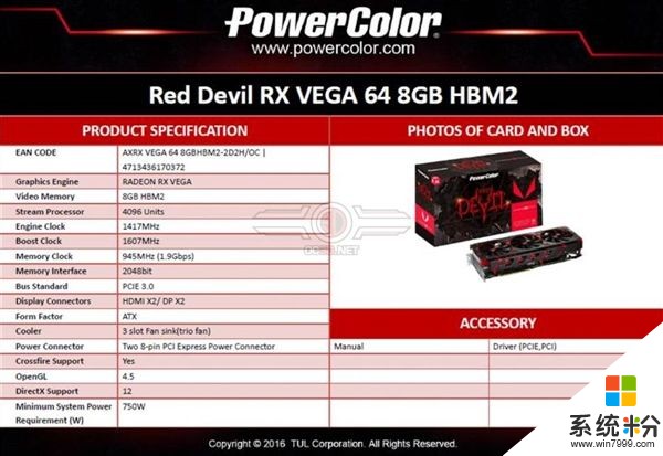 迪兰RX Vega 64非公版显卡开箱：三槽风冷、三BIOS切换(1)
