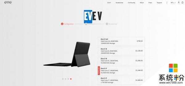 Eve V二合一宣布启动限量抢购方式 i7最受欢迎(1)