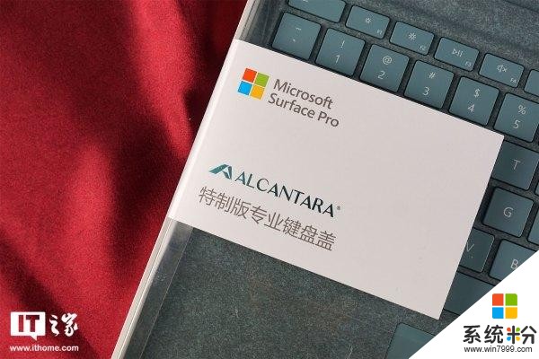 Surface Pro的新搭档：Alcantara特制版（湖光绿）专业键盘盖图赏(2)