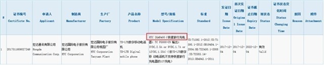 HTC神秘新机获得3C认证：骁龙625+QC3.0快充