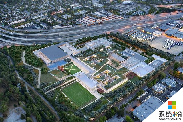 微软硅谷正在设计一个“邻里和庭院概念”的校园(1)
