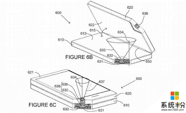 微软新款折叠设备专利曝光: 配备了有趣的摄像头技术(2)