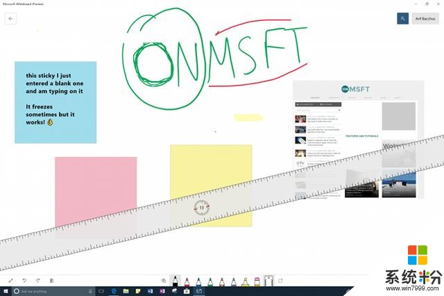 微软为Windows 10推出的“白板”app：现已开放预览下载(1)
