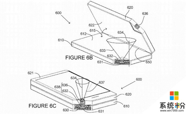 你的平板能折叠吗? 微软公布可折叠产品新专利(2)
