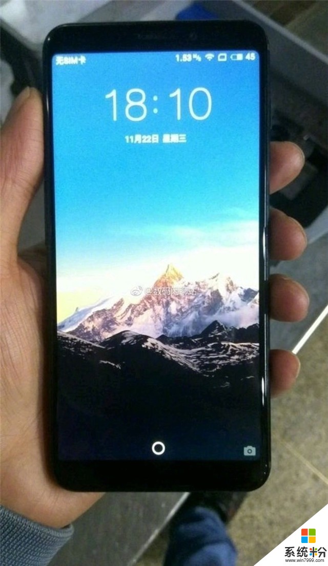 传魅蓝6S真机谍照图流出：魅族首款全面屏手机(1)
